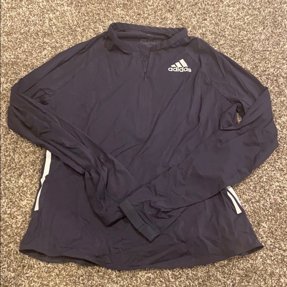 Lightweight adidas quarter zip - Picture 1 of 4